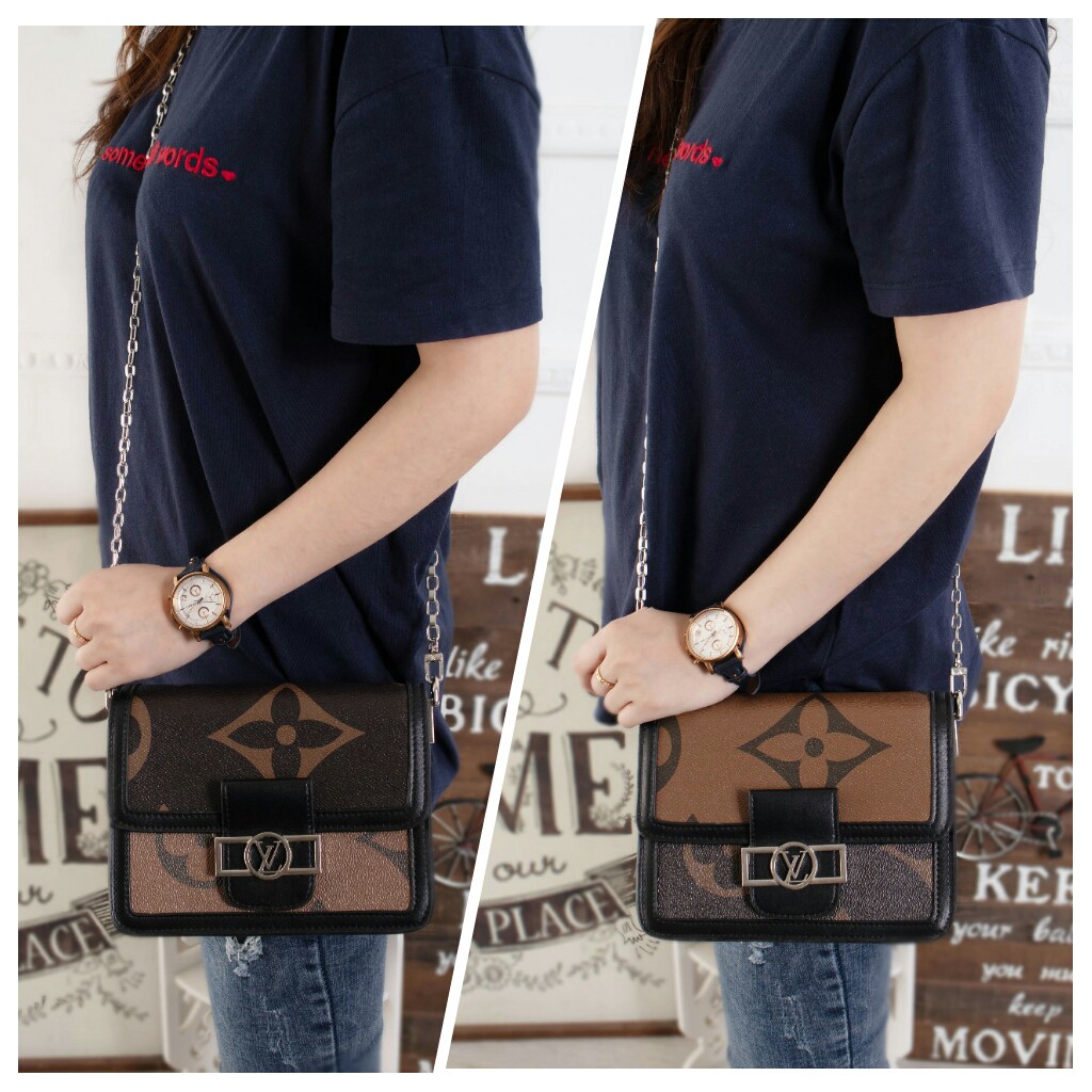 Lv Ghesquière Dauphine MM Monogram 8286