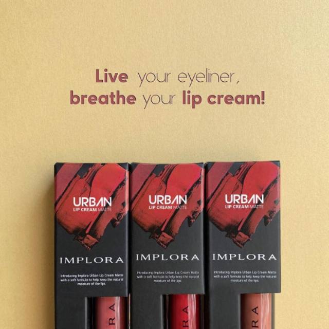 IMPLORA LIP CREAM FREE BUBBLEWRAP