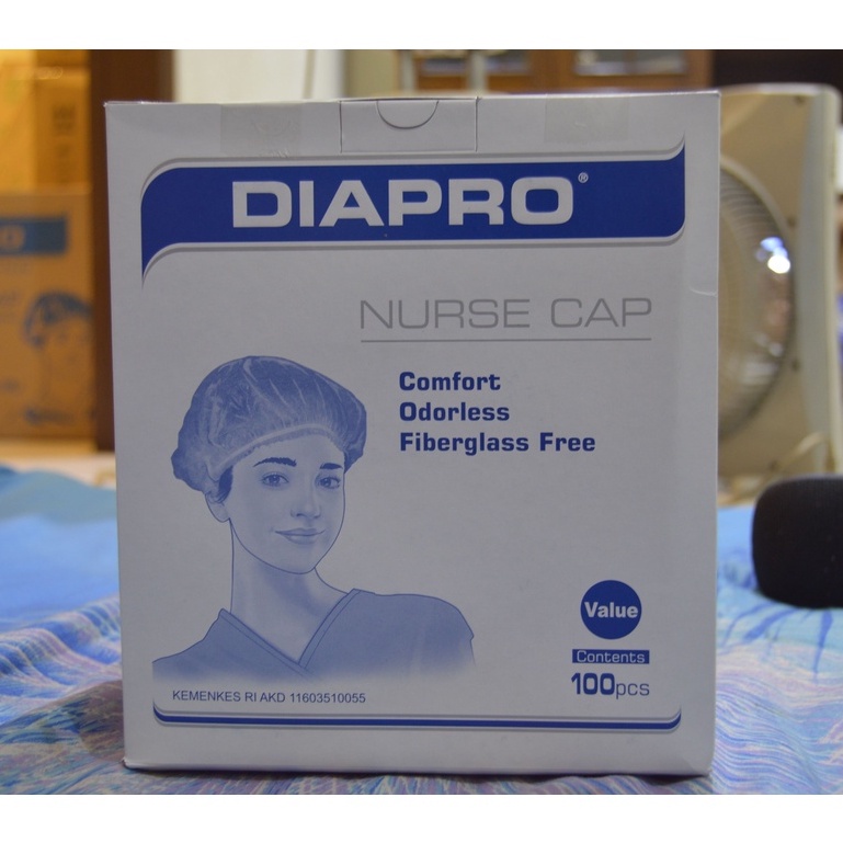 Nurse Cap Diapro Isi 100