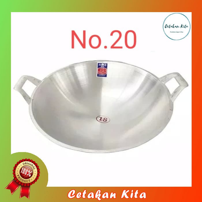 Kuali Super No.20 | Wajan Penggorengan | Wajan Super