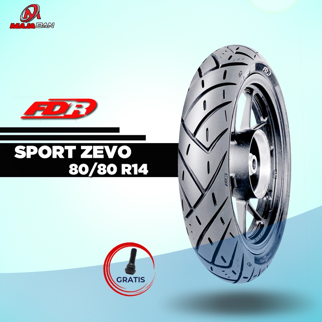 Ban Baru Motor Matic // FDR SPORT ZEVO 80/80 Ring 14 Tubeless