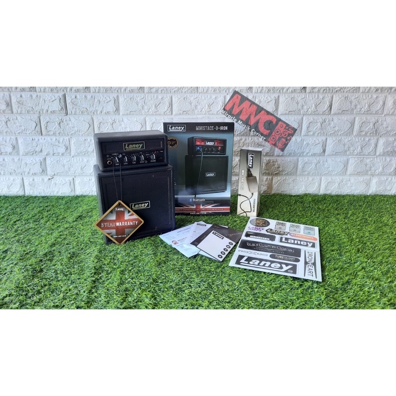 LANEY MINISTACK B IRON GUITAR AMPLIFIER BLUETOOTH FREE ADAPTOR LANEY