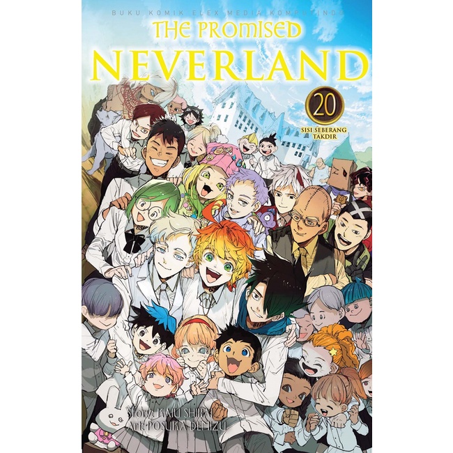 Komik Petualangan Misteri The Promised Neverland Volume 20 Akhir Cerita