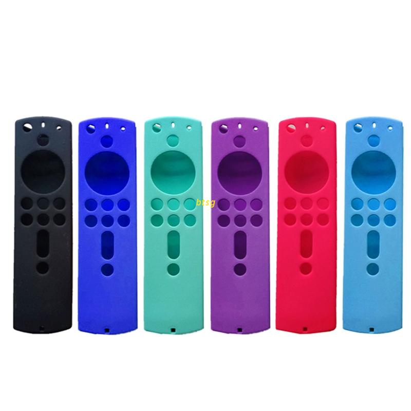 Btsg Casing Pelindung Bahan Silikon Untuk Remote Control Amazon Fire TV Stick 4K