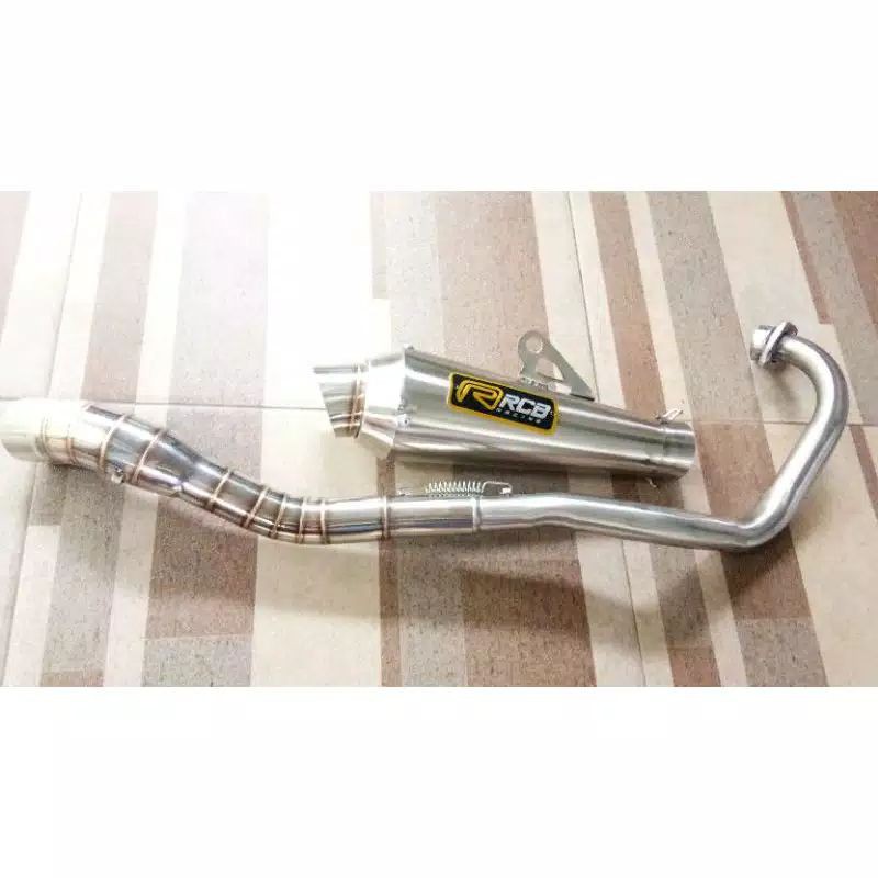 Knalpot racing rcb mx king Jupiter mx