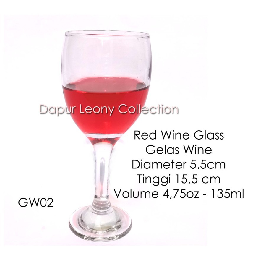 Wine Glass / Gelas Wine / Gelas Kaki / Gelas Kaca