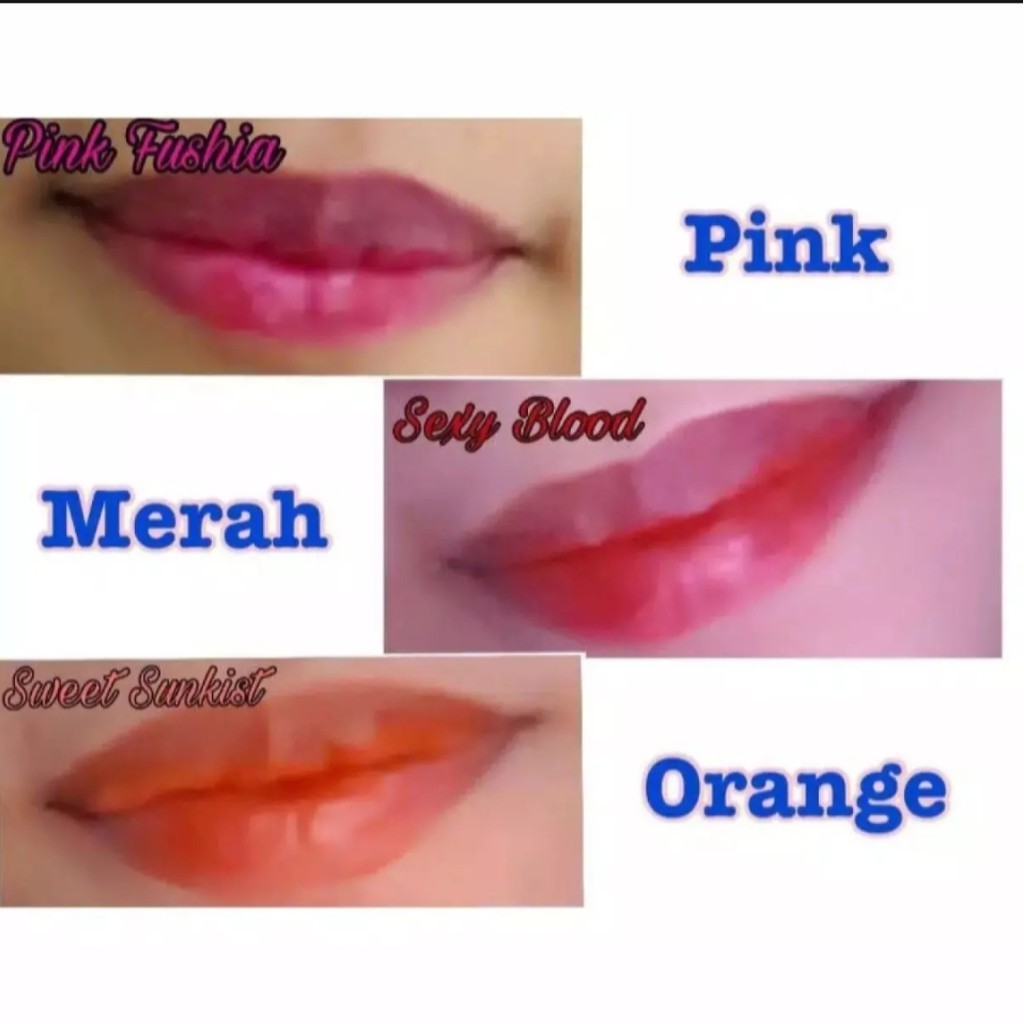 HENNA BIBIR TAHAN LAMA / HENNA LIPS HALAL