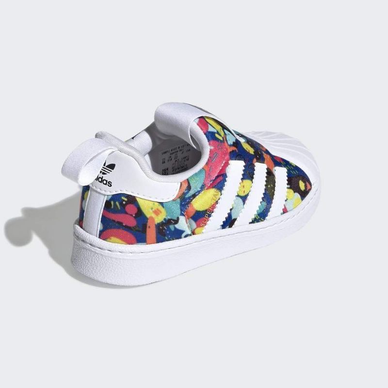 ADIDAS SUPERSTAR 360 KIDSWHITE / MULTICOLOR