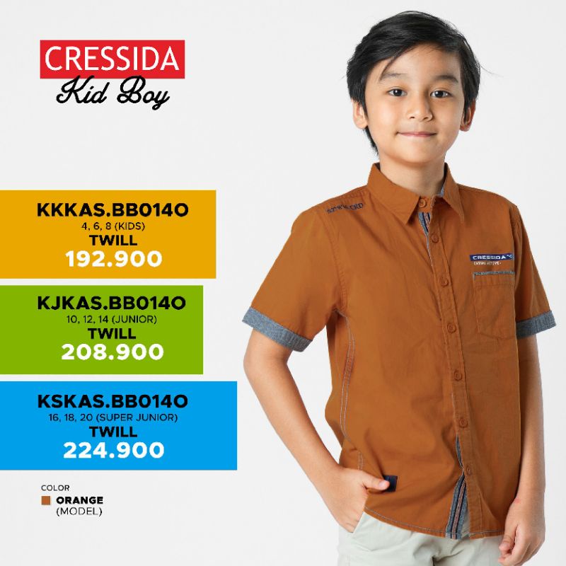 Cressida original Kemeja anak laki laki Baju kemeja anak laki laki Cresida Kemeja anak cowok Cressid