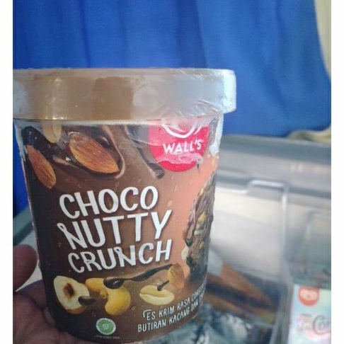 ICE CREAM WALLS CHOCO NUTTY 410ML