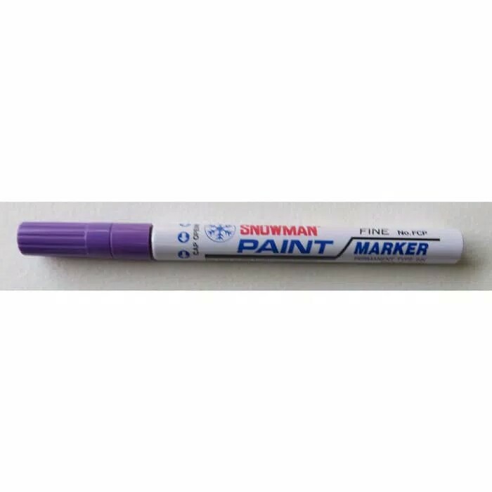 

Unik SPIDOL SNOWMAN WARNA VIOLET ( UNGU ) ( PAINT MARKER ) - Ungu Berkualitas