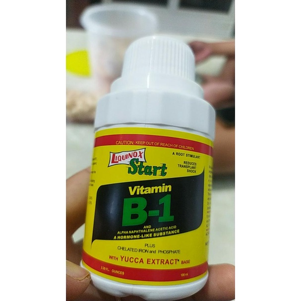 Pupuk Liquinox Start Vitamin B1 100 ml