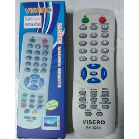 REMOT REMOTE TV SANKEN MULTI TABUNG