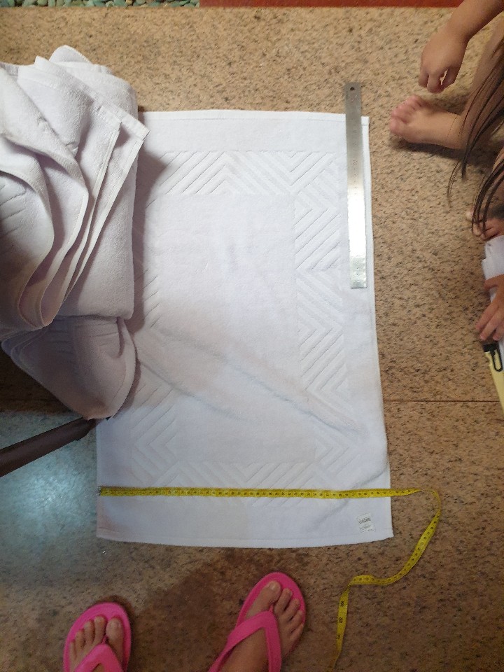 Keset Kaki Handuk Hotel Putih 45x70 Tebal & Serap