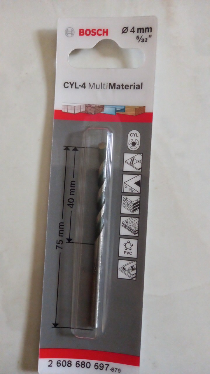 Mata Bor Bosch Cyl-4 4mm Multi Material