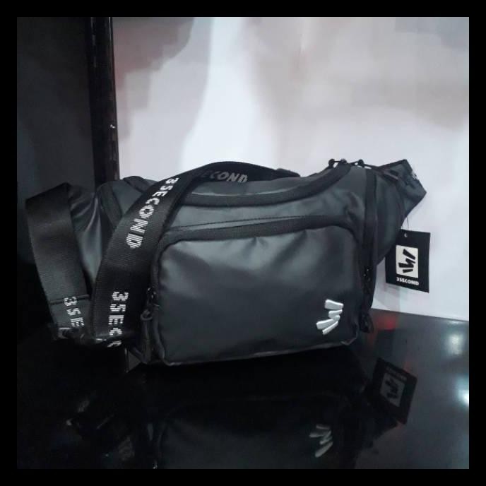 {BISA COD} 0805 waistbag 3second tas 3second pria tas pria slempang tas 3second original TERUJI Kode