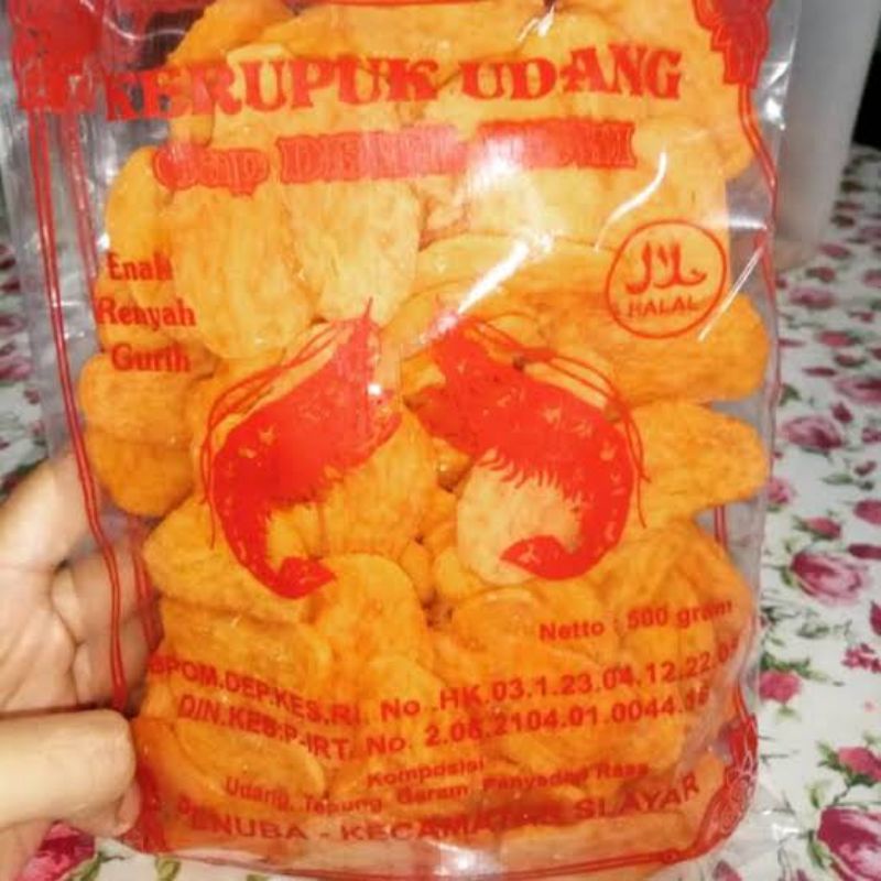 

Kerupuk Ikan Dewa Dewi Penuba/kg..