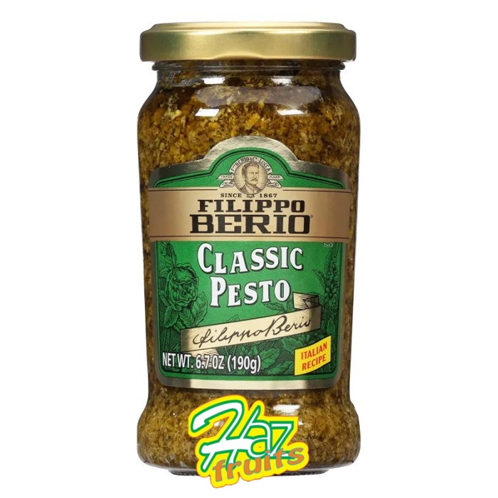 

Filippo Berio Classic Pesto 190gr - Saus Pasta Spagheti Pesto Basil