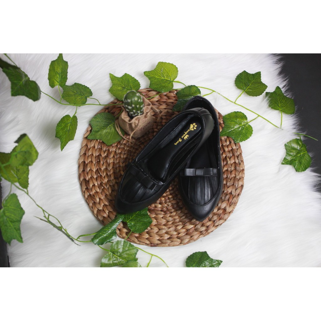 Lily Black PAWPAWSHOES sepatu  sandal wanita  big  size  jumbo 