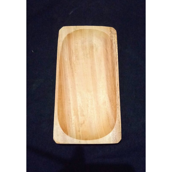 Jual Piring Kayu Piring Sushi Kotak Kayu Mahoni X Cm Shopee Indonesia