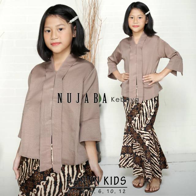 Set kebaya anak / kebaya modern / kebaya Kartini SD / kebaya anak TK / kebaya batik / kebaya murah