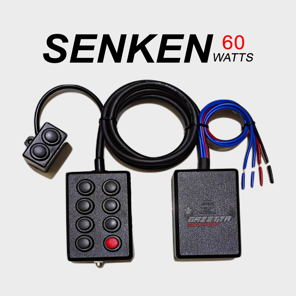 MODUL SIRINE PATWAL SENKEN 60 WATT PLUS MIC AUX MOTOR MOBIL
