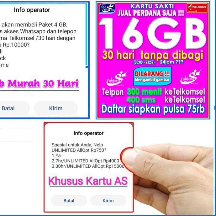 Unlimited Wa Bebas Wa 10rb 4gb Combo Sakti 16gb Telpon Murah Triple Kartu Sakti Seperti Gambar Shopee Indonesia