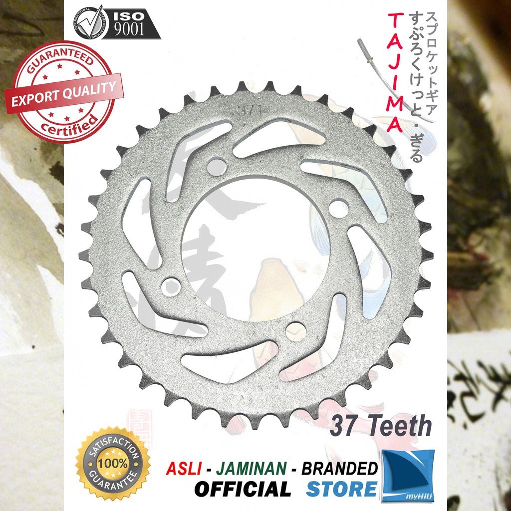 Gigi Tarik 28T~ 38T YAMAHA Jupiter Z1 / Z One / Z New Gir Belakang - Rear Sprocket Gear TAJIMA-428 - 32T