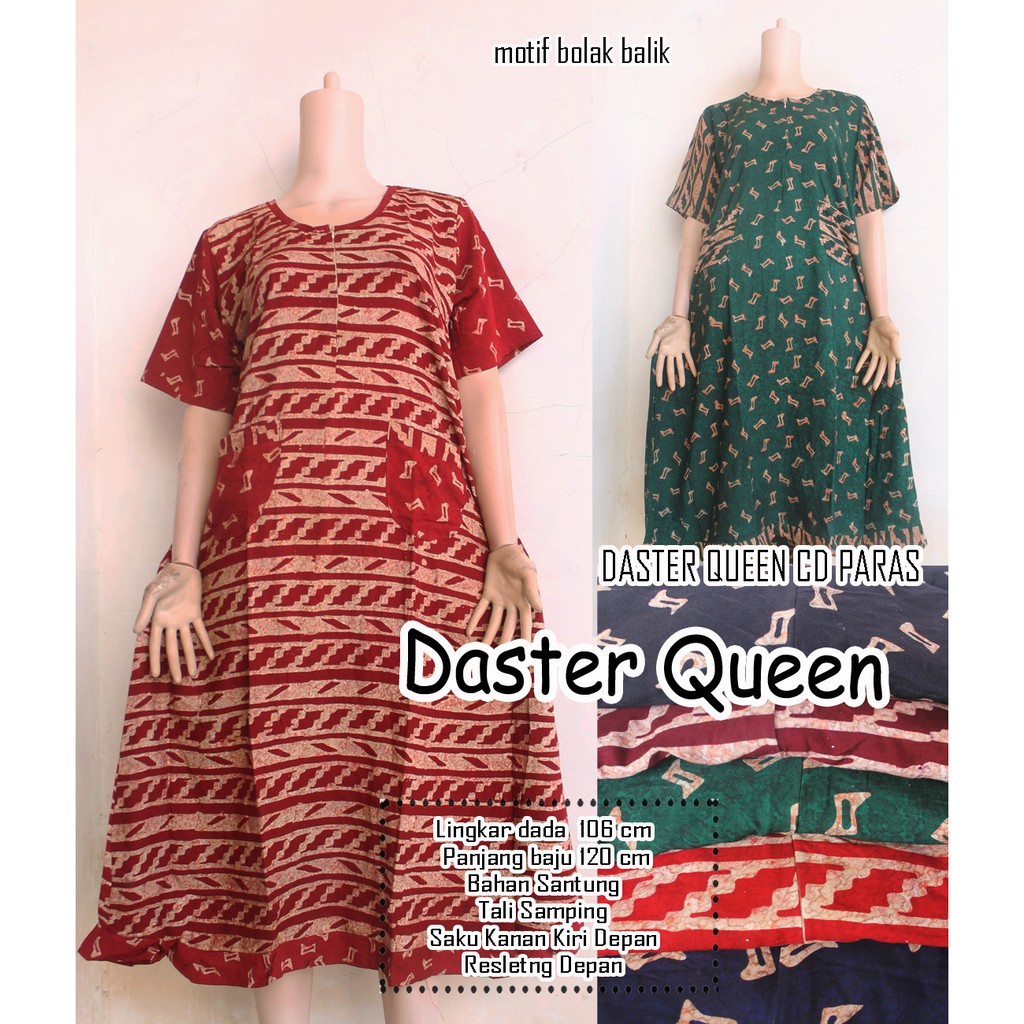 DASTER GROSIR  DASTER QUEEN CD PARAS DASTER BUSUI SUPLIER DASTER CAP GROSIR