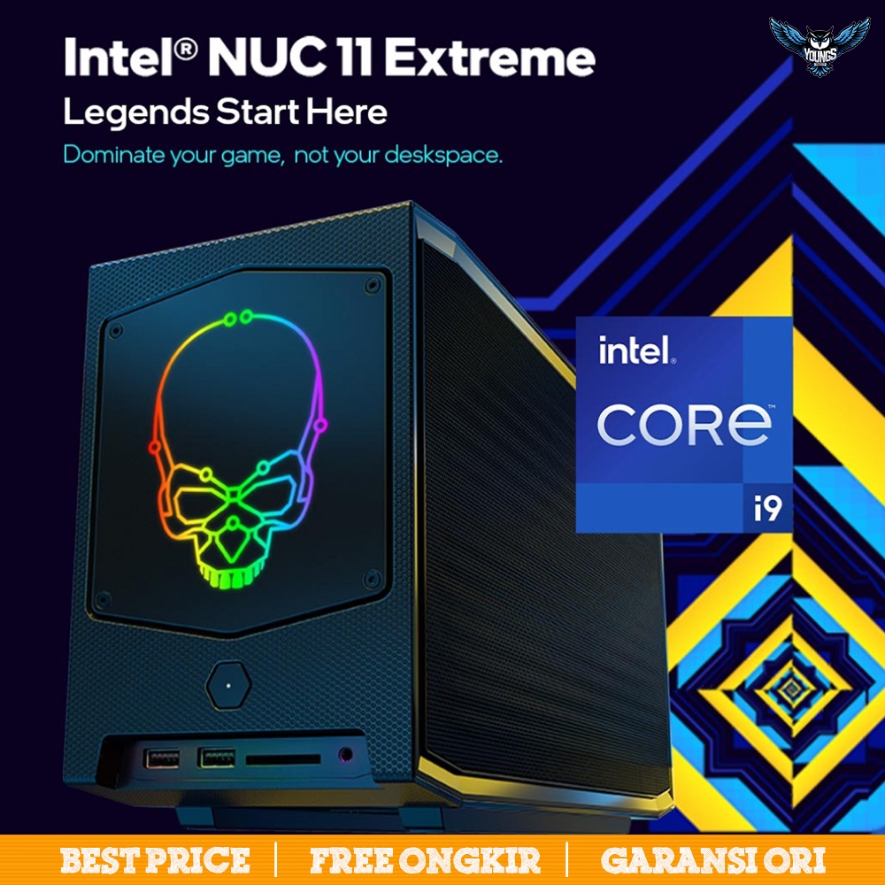 Intel NUC 11 Extreme NUC11BTMi9 - i9 11900KB Mini PC Gaming