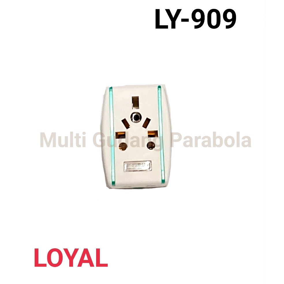 COLOKAN/ STEKER T SERBAGUNA LOYAL TYPE LY 909