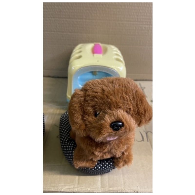 Mainan anak boneka dogi / anjing bisa berjalan &amp; bunyi guguk