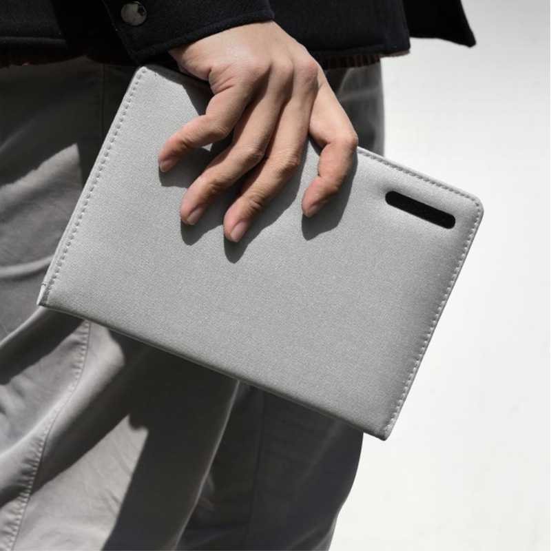 sell Xiaomi Mijia Kaco Green Noble Paper NoteBook Card Slot Wallet - K1214 - Gray