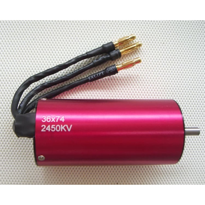 Moteur Brushless Rocket 3674 1650KV Avec Sonde Température - Pour RC 1/8 1/10