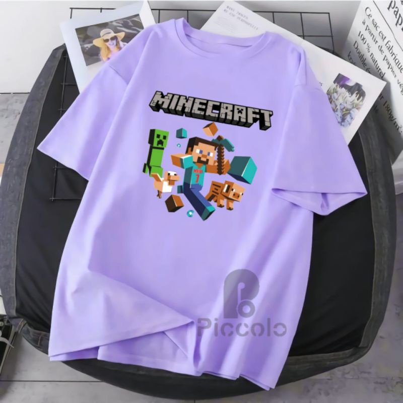 baju kaos anak minicraf unisex bahan premium