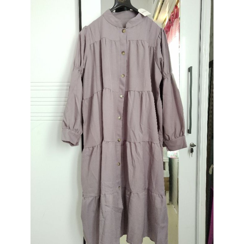 ready banjarmasin tunik jumbo lilac jenwill