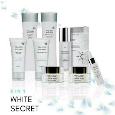 ^ KYRA ^ Wardah White Crystal Secret Series Cleanser Krim Toner Moisturizer Serum Essence Dark Spot