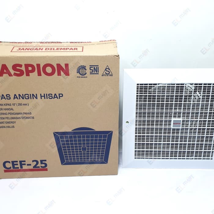 Exhaust fan plafon MASPION 10 inch CEF-25 / CEF25 / kipas angin hisap