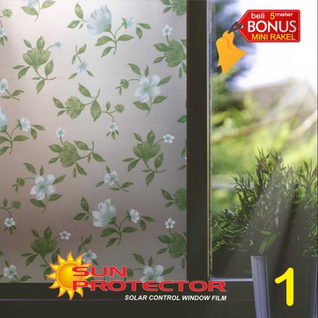  Stiker  Kaca  Motif L90cm Shopee  Indonesia