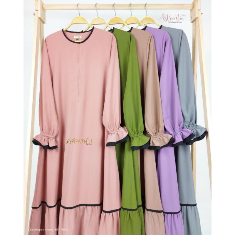 Ready GAMIS ASTRANTIA PART 2 BY AFIFATHIN(tanyakan stok dl)