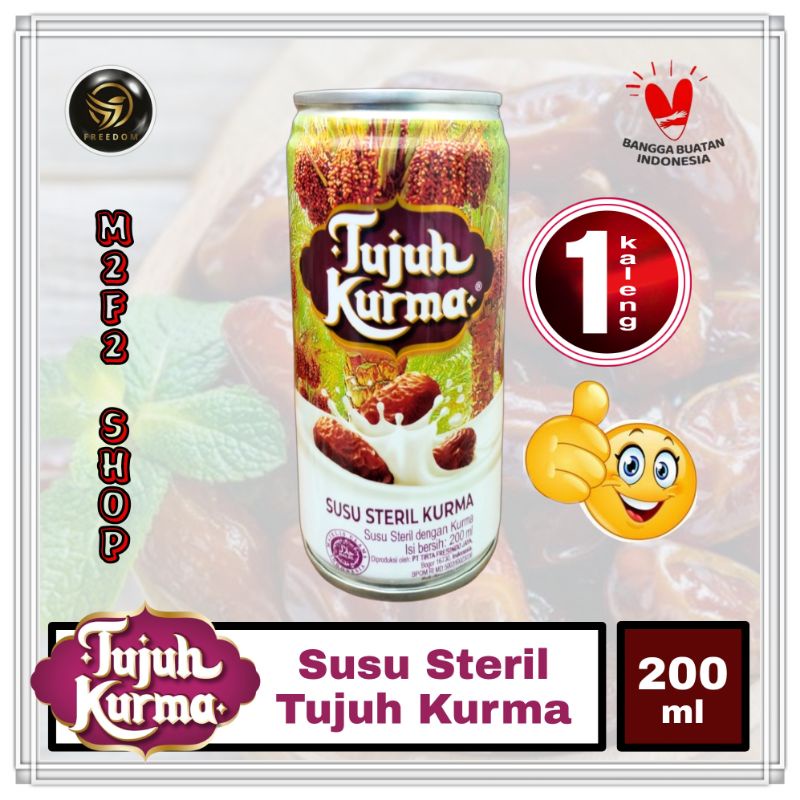 

Susu Steril Tujuh Kurma - 200 ml (Kemasan Satuan)