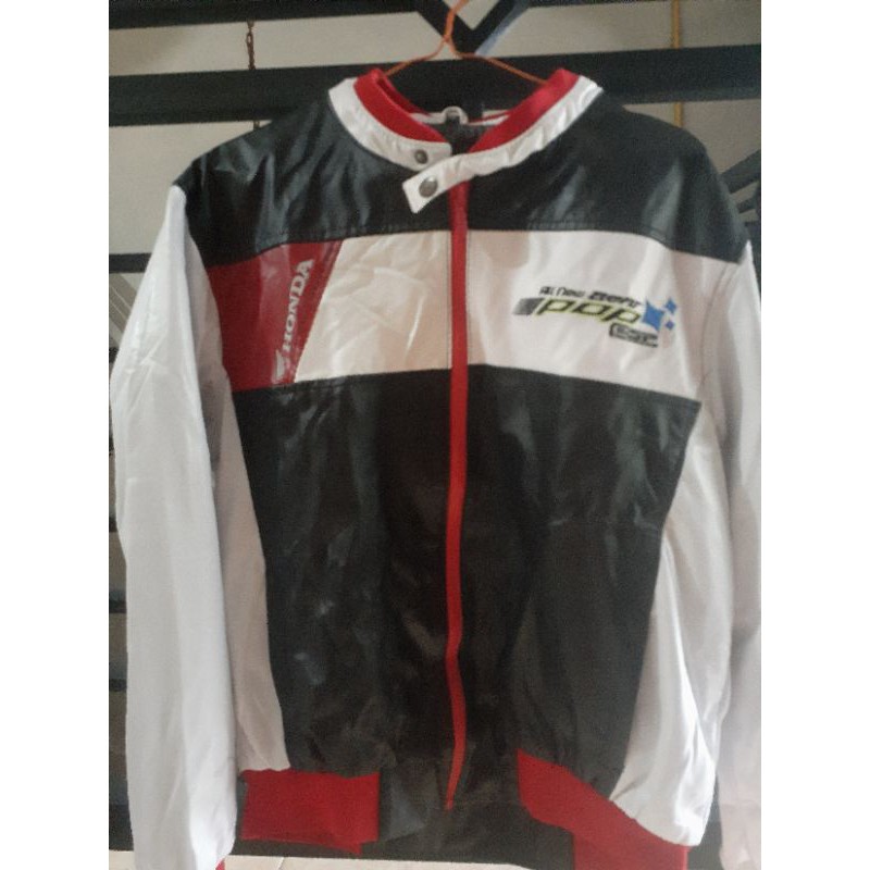 jaket honda beat pop asli AHM