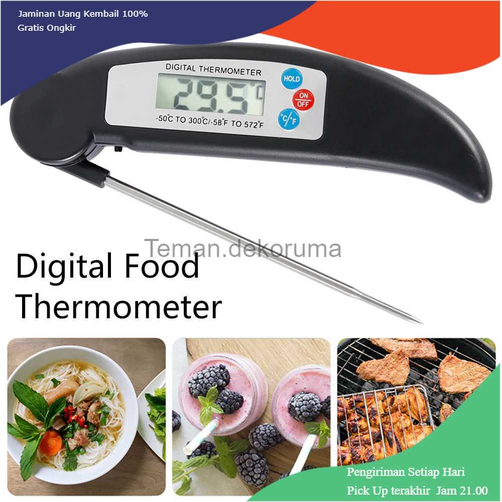 TD-DPR Anpro Digital Food Thermometer Meat BBQ Foldable Probe - HY-2701