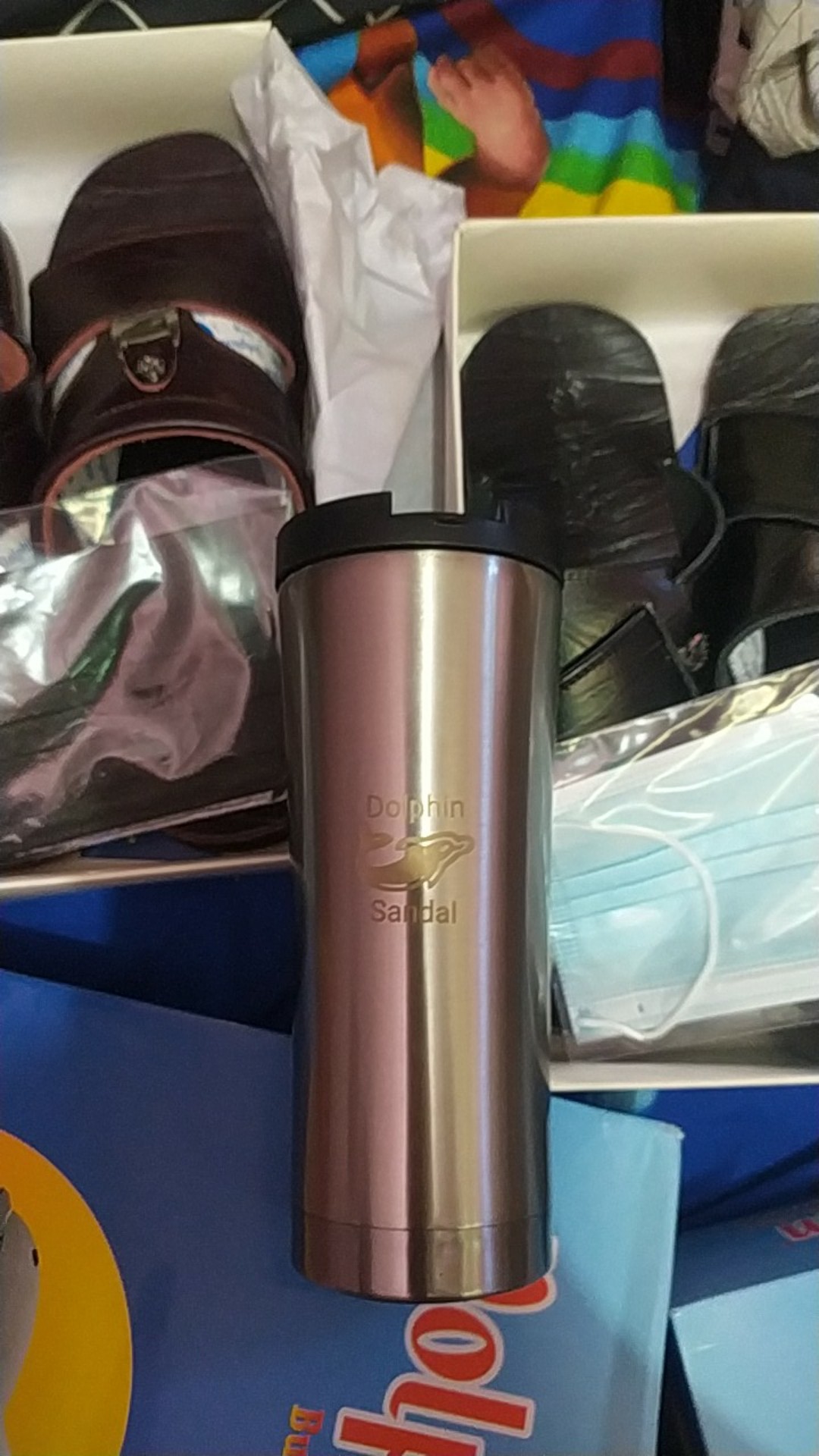 Tumbler Stainless Steel Dolphin Sandal