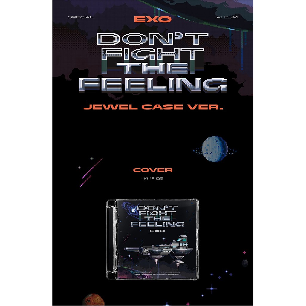 (Jewel Case) EXO - Special Album Don't Fight The Feeling