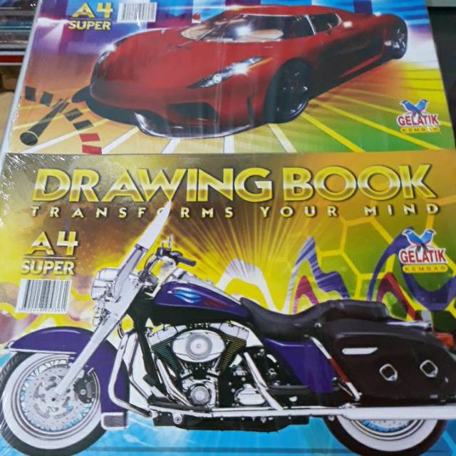 

Buku gambar A4 Gelatik/Forte ECER!!!!!!!