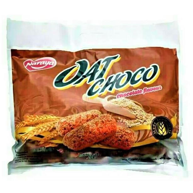 

] SEREAL BAR OAT CHOCO NARAYA 400 GR ISI 40 PCS@ 10 GR