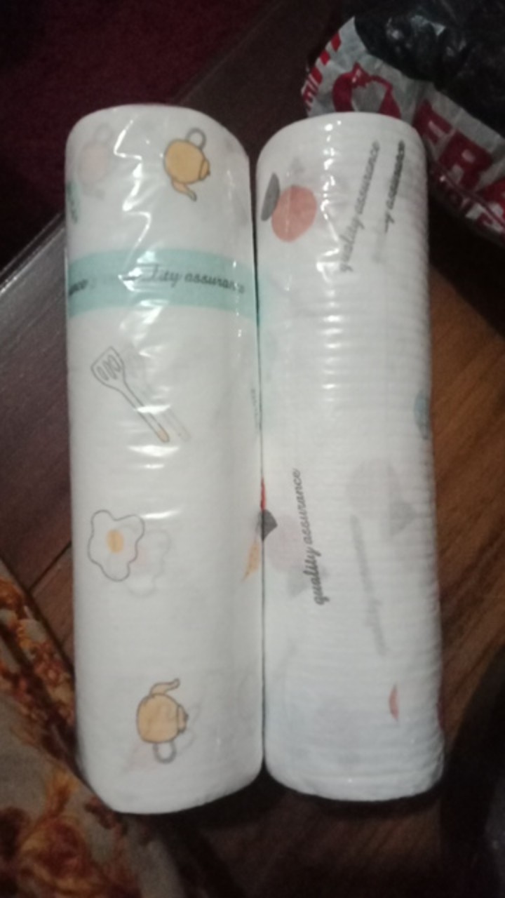 Kertas Tissue Roll Nyerap Minyak Lembut Pembersih Alat Dapur Reuseable