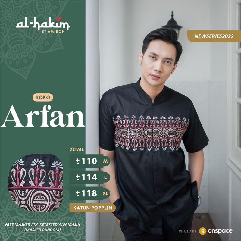 Arfan baju koko dewasa al hakim