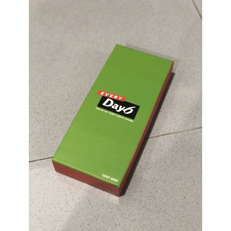 DAY6 Ticket book